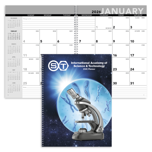 Triumph® Calendars Custom Logo Standard Year Desk Planner