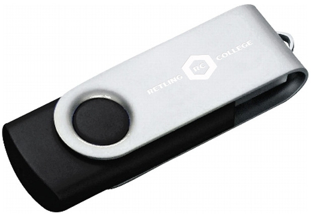 Colorful Flip Open Custom Flash Drive - 2GB