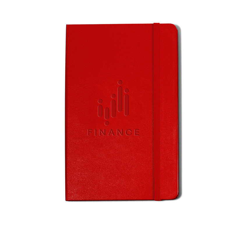 Moleskine® Hardcover Large Ruled Custom Notebook - 5
