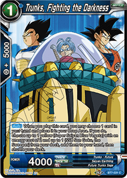 BT7-031: Trunks, Fighting the Darkness (Foil)