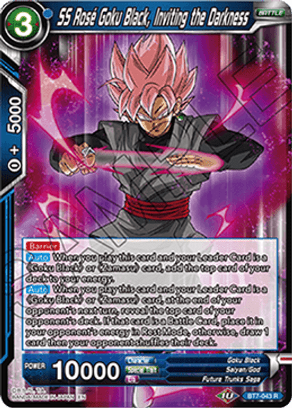 BT7-043: SS Rose Goku Black, Inviting the Darkness (Foil)