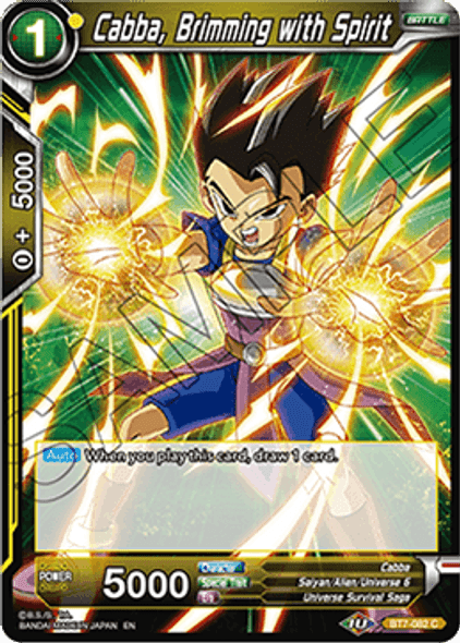 BT7-082: Cabba, Brimming with Spirit (Foil)
