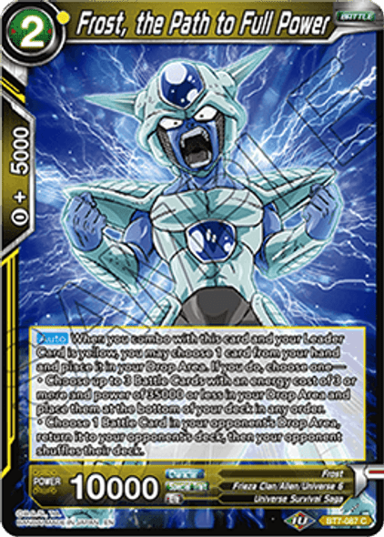 BT7-087: Frost, the Path to Full Power (Foil)