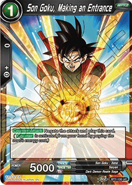 BT7-100: Son Goku, Making an Entrance (Foil)