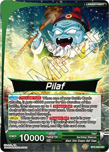 BT5-053: Pilaf // Tiny Warrior Son Goku