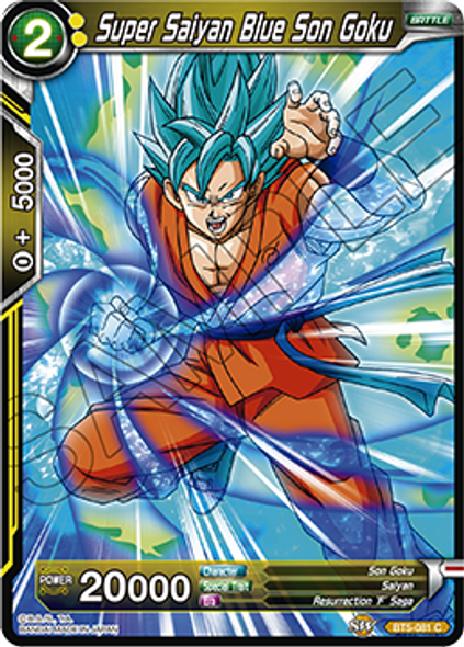 BT5-081: Super Saiyan Blue Son Goku