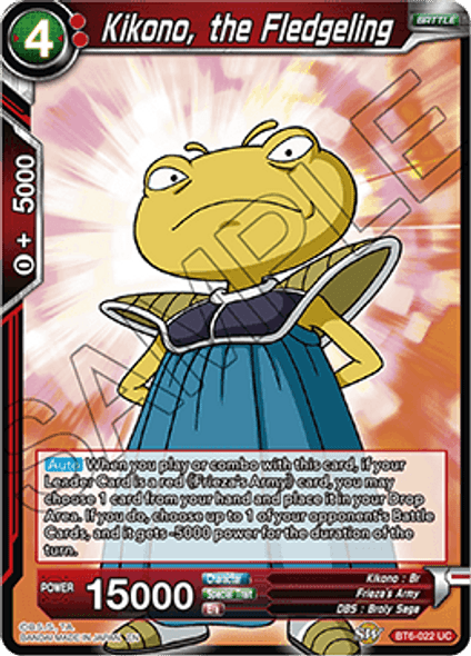 BT6-022: Kikono, the Fledgeling