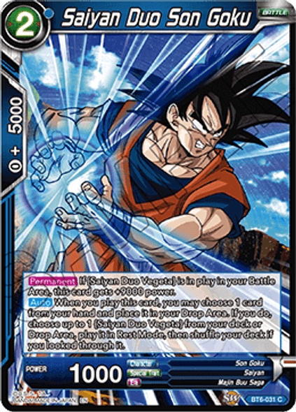 BT6-031: Saiyan Duo Son Goku