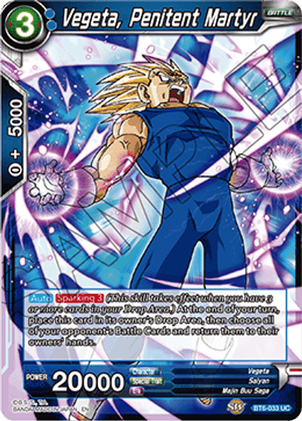 BT6-033: Vegeta, Penitent Martyr