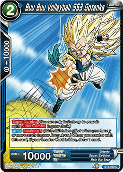 BT6-039: Buu Buu Volleyball SS3 Gotenks