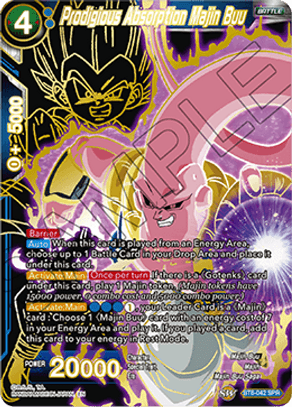 BT6-042: Prodigious Absorption Majin Buu (SPR)