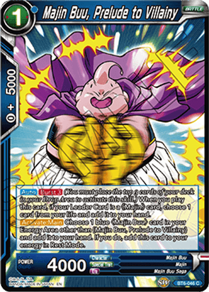 BT6-046: Majin Buu, Prelude to Villainy