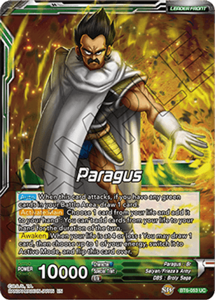 BT6-053: Paragus // Paragus, Father of the Demon