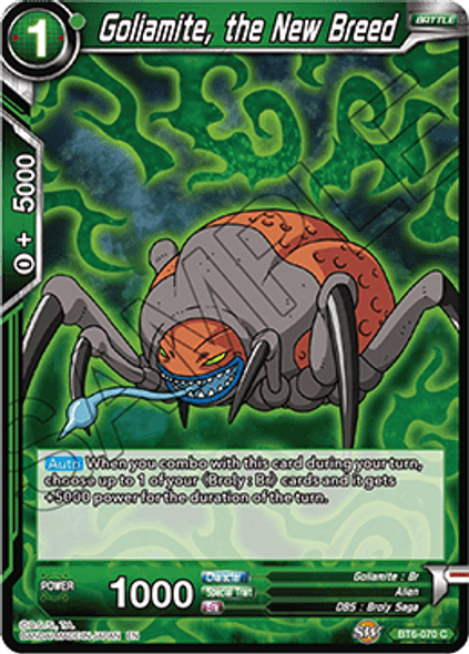 BT6-070: Goliamite, the New Breed