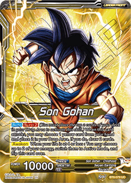 BT6-079: Son Gohan // Untapped Power SS2 Son Gohan