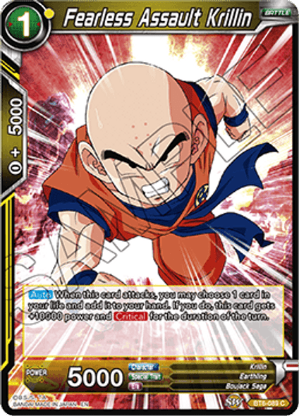 BT6-089: Fearless Assault Krillin