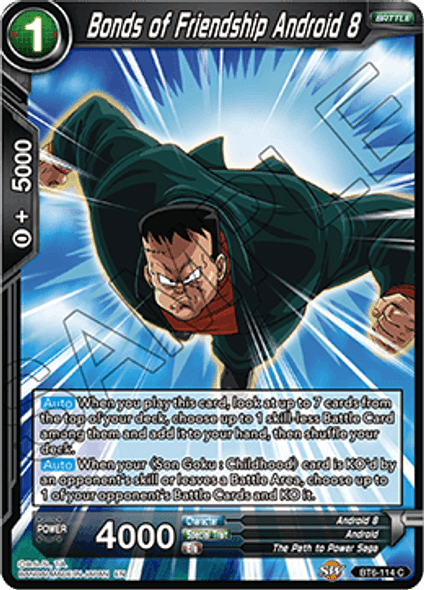 BT6-114: Bonds of Friendship Android 8