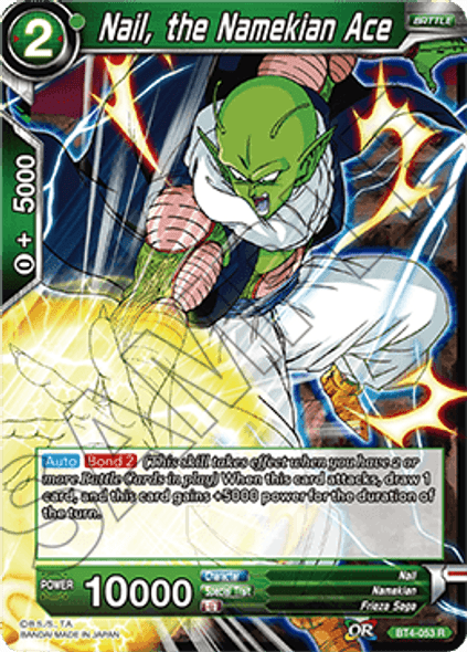 BT4-053: Nail, the Namekian Ace