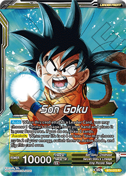 BT4-072: Son Goku // Legacy Bearer Son Goku