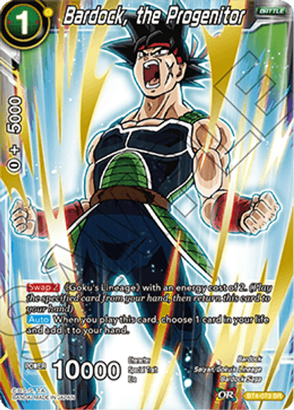 BT4-073: Bardock, the Progenitor