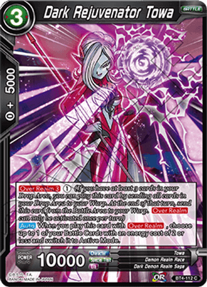 BT4-112: Dark Rejuvenator Towa