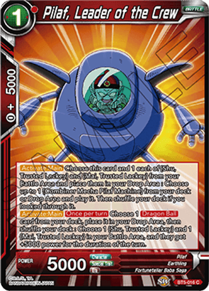 BT5-016: Pilaf, Leader of the Crew (Foil)