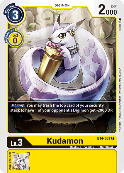 BT4-037: Kudamon