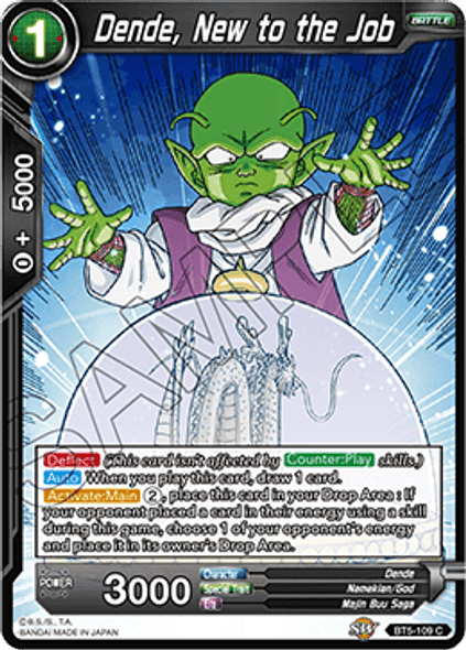 BT5-109: Dende, New to the Job (Foil)