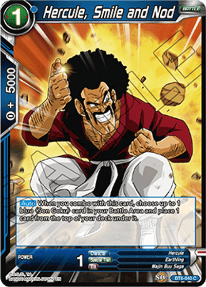 BT6-040: Hercule, Smile and Nod (Foil)