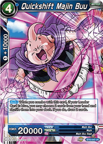 BT6-045: Quickshift Majin Buu (Foil)