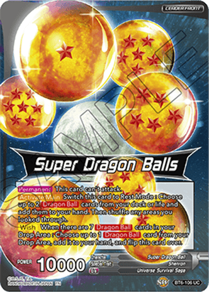 BT6-106: Super Dragon Balls // Super Shenron, the Almighty (Foil)