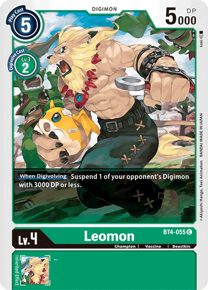 BT4-055: Leomon