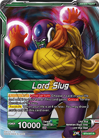 BT4-047: Lord Slug // Lord Slug, Gigantified (Foil)