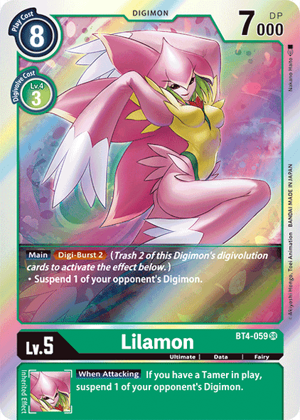 BT4-059: Lilamon