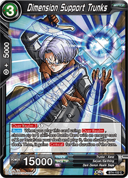 BT4-102: Dimension Support Trunks (Foil)