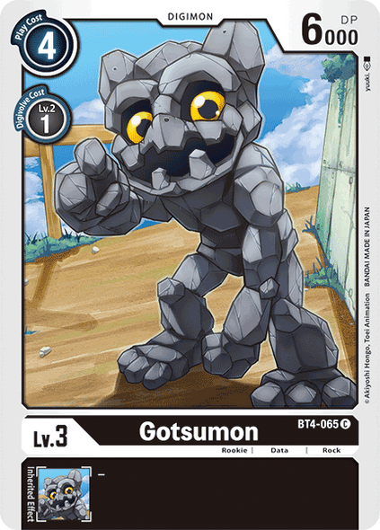 BT4-065: Gotsumon