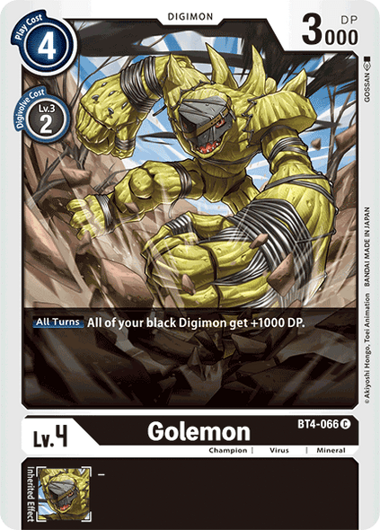 BT4-066: Golemon