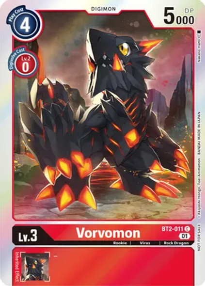 BT2-011: Vorvomon (Foil) (ST-11 Special Entry Pack)