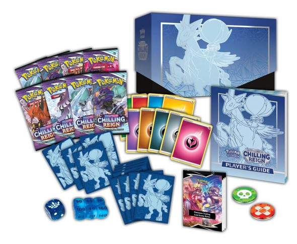 Pokémon TCG: Sword & Shield—Chilling Reign Elite Trainer Box (Ice Rider Calyrex)