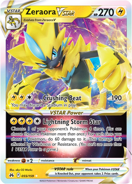 CZ-055/159: Zeraora VSTAR