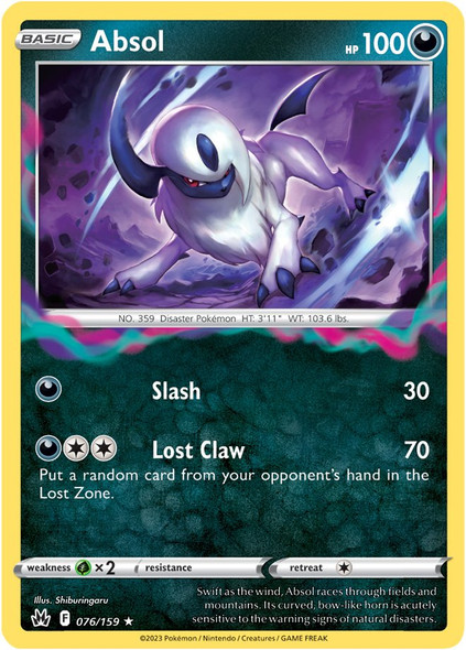 CZ-076/159: Absol (Holo)