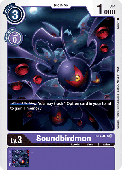 BT4-078: Soundbirdmon