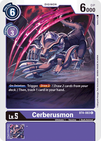 BT4-083: Cerberusmon