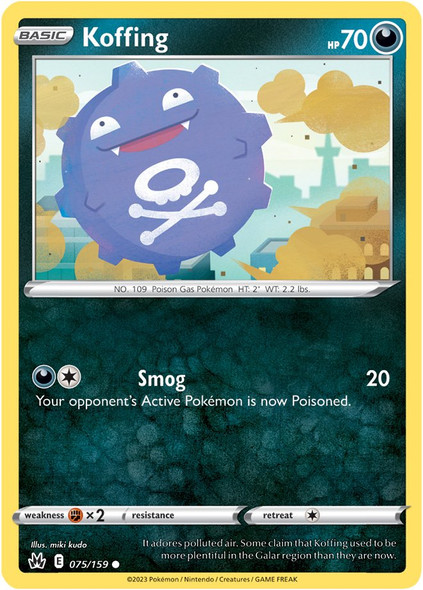 CZ-075/159: Koffing (Reverse Holo)