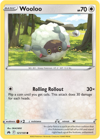 CZ-121/159: Wooloo (Reverse Holo)