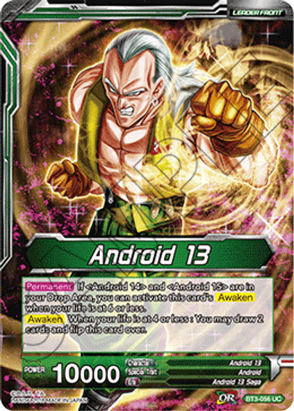 BT3-056: Android 13 // Thirst for Destruction, Android 13