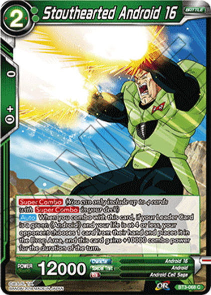 BT3-068: Stouthearted Android 16