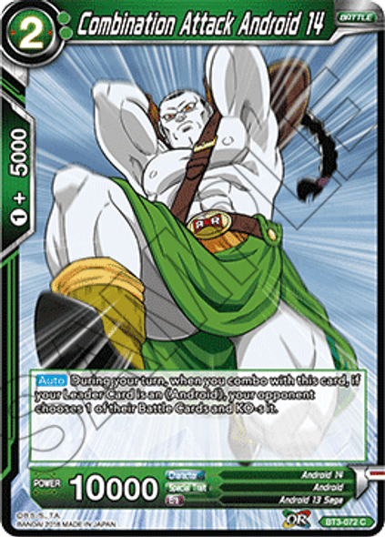BT3-072: Combination Attack Android 14