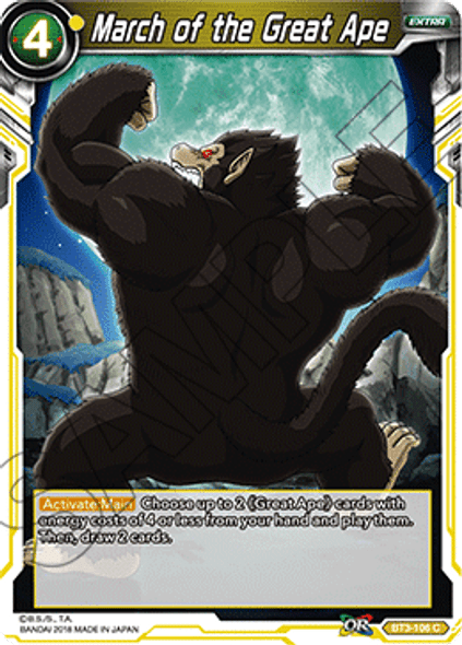 BT3-106: March of the Great Ape