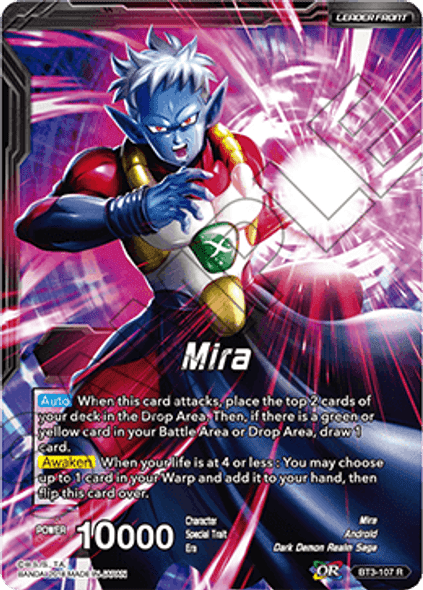 BT3-107: Mira // Dark Warrior Mira